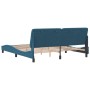 Estructura de cama con cabecero terciopelo azul 180x200 cm de vidaXL, Camas y somieres - Ref: Foro24-3207939, Precio: 246,34 ...