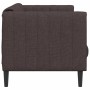 2 seater sofa dark brown fabric by vidaXL, Sofas - Ref: Foro24-372607, Price: 271,95 €, Discount: %