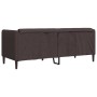 2 seater sofa dark brown fabric by vidaXL, Sofas - Ref: Foro24-372607, Price: 271,95 €, Discount: %