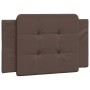 Brown synthetic leather padded headboard 80 cm by vidaXL, Headboards and footboards - Ref: Foro24-374831, Price: 31,07 €, Dis...