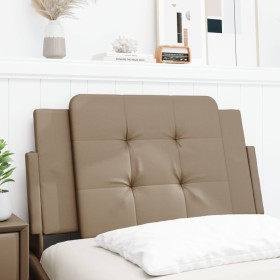 Cappuccino synthetic leather padded bed headboard 80 cm by vidaXL, Headboards and footboards - Ref: Foro24-374833, Price: 30,...