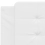 White synthetic leather padded bed headboard 100 cm by vidaXL, Headboards and footboards - Ref: Foro24-374844, Price: 31,65 €...