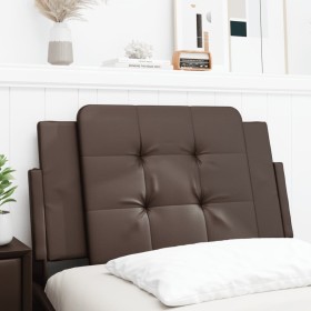 Brown synthetic leather padded bed headboard 90 cm by vidaXL, Headboards and footboards - Ref: Foro24-374838, Price: 28,94 €,...