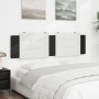 Black white synthetic leather padded bed headboard 180 cm by vidaXL, Headboards and footboards - Ref: Foro24-374878, Price: 4...