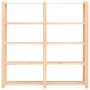 5-level shelf, 5 units, solid pine wood, 500 kg by vidaXL, Industrial shelving - Ref: Foro24-3051111, Price: 763,61 €, Discou...