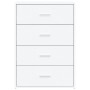 White engineered wood sideboard 60x31x84 cm by vidaXL, Sideboards - Ref: Foro24-840499, Price: 86,14 €, Discount: %