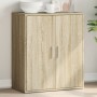 Sideboard aus Sonoma-Eichenholzwerkstoff, 79 x 38 x 80 cm von vidaXL, Sideboards - Ref: Foro24-840515, Preis: 83,64 €, Rabatt: %