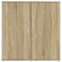 Aparador de madera de ingeniería roble Sonoma 79x38x80 cm de vidaXL, Aparadores - Ref: Foro24-840515, Precio: 83,64 €, Descue...