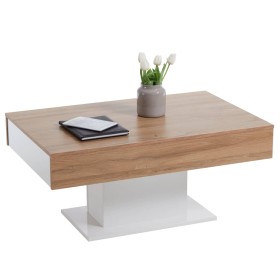 FMD Aged oak and white coffee table by FMD, Coffee table - Ref: Foro24-428687, Price: 197,81 €, Discount: %