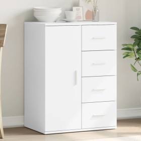 White engineered wood sideboard 59x39x80 cm by vidaXL, Sideboards - Ref: Foro24-840534, Price: 92,77 €, Discount: %