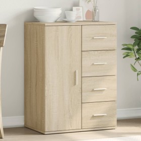 Sonoma Oak Engineered Wood Sideboard 59x39x80 cm by vidaXL, Sideboards - Ref: Foro24-840536, Price: 96,35 €, Discount: %