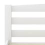 Solid white pine wood bed frame 90x200 cm by vidaXL, Beds and slatted bases - Ref: Foro24-322068, Price: 134,37 €, Discount: %