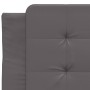 Cama con colchón cuero sintético gris 90x200 cm de vidaXL, Camas y somieres - Ref: Foro24-3208841, Precio: 278,49 €, Descuent...