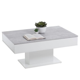 FMD Concrete gray and white coffee table by FMD, Coffee table - Ref: Foro24-428686, Price: 237,05 €, Discount: %