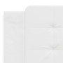 Bed with white synthetic leather mattress 180x200 cm by vidaXL, Beds and slatted bases - Ref: Foro24-3208881, Price: 440,79 €...