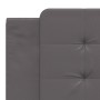 Cama con colchón cuero sintético gris 180x200 cm de vidaXL, Camas y somieres - Ref: Foro24-3208883, Precio: 460,84 €, Descuen...