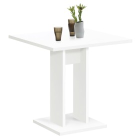 FMD Mesa de comedor blanca 70 cm de FMD, Mesas de cocina y de comedor - Ref: Foro24-428690, Precio: 128,22 €, Descuento: %