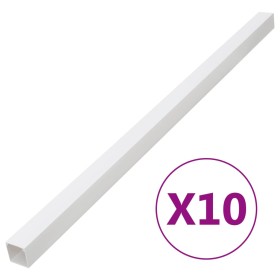 PVC-Kabelkanäle 100x60 mm 10 m von vidaXL, Verkabelung - Ref: Foro24-155923, Preis: 53,65 €, Rabatt: %