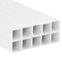 PVC-Kabelkanäle 100x60 mm 10 m von vidaXL, Verkabelung - Ref: Foro24-155923, Preis: 58,44 €, Rabatt: %