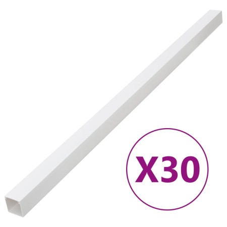 PVC-Kabelkanäle 60x60 mm 30 m von vidaXL, Verkabelung - Ref: Foro24-155937, Preis: 78,99 €, Rabatt: %