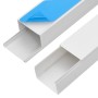 PVC self-adhesive cable ducts 60x60 mm 30 m by vidaXL, Cabling - Ref: Foro24-155968, Price: 80,47 €, Discount: %