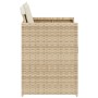 Garden chairs with cushions 4 pcs beige synthetic rattan by vidaXL, Garden chairs - Ref: Foro24-4007459, Price: 200,13 €, Dis...