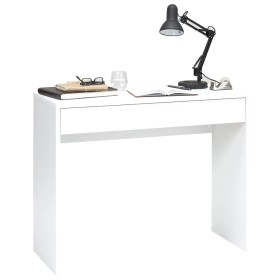 FMD White wide drawer desk 100x40x80 cm by FMD, Desks - Ref: Foro24-428711, Price: 175,62 €, Discount: %