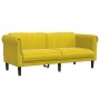 Yellow velvet 2-piece sofa set by vidaXL, Sofas - Ref: Foro24-3209225, Price: 505,16 €, Discount: %