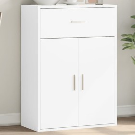 White engineered wood sideboard 60x30x84 cm by vidaXL, Sideboards - Ref: Foro24-840492, Price: 74,67 €, Discount: %