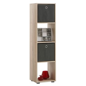 FMD 4-compartment oak-colored shelf by FMD, Bookcases and shelves - Ref: Foro24-428753, Price: 114,99 €, Discount: %