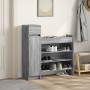 Sonoma gray engineered wood shoe rack 100.5x28x100 cm by vidaXL, Shoe racks and shoe organizers - Ref: Foro24-840427, Price: ...