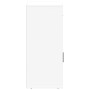 White engineered wood storage cabinet 56.5x39x90 cm by vidaXL, Lockers and storage cabinets - Ref: Foro24-840709, Price: 71,5...