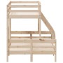 Solid pine wood bunk bed 90x200/120x200 cm by vidaXL, Beds and slatted bases - Ref: Foro24-3207185, Price: 336,60 €, Discount: %