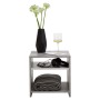 FMD Coffee table with concrete gray and white shelf by FMD, Coffee table - Ref: Foro24-428748, Price: 54,32 €, Discount: %