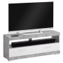 FMD Soporte para TV/equipo de música gris hormigón y blanco brillante de FMD, Muebles TV - Ref: Foro24-428710, Precio: 235,18...