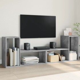 TV furniture 2 pcs engineered wood gray concrete 75x30x50 cm by vidaXL, TV Furniture - Ref: Foro24-840789, Price: 62,99 €, Di...