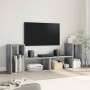 TV furniture 2 pcs engineered wood gray concrete 75x30x50 cm by vidaXL, TV Furniture - Ref: Foro24-840789, Price: 62,40 €, Di...