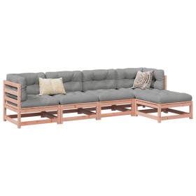 5-piece garden sofa set with Douglas fir wood cushions by vidaXL, Garden sets - Ref: Foro24-3299391, Price: 473,72 €, Discoun...