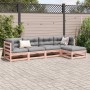 5-piece garden sofa set with Douglas fir wood cushions by vidaXL, Garden sets - Ref: Foro24-3299391, Price: 476,16 €, Discoun...