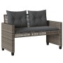 4-piece garden sofa set and gray glass synthetic rattan cushions by vidaXL, Modular outdoor sofas - Ref: Foro24-368136, Price...