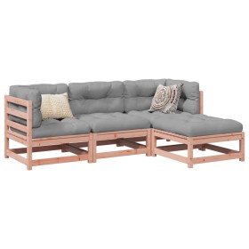 Gartensofa-Set 4-teilig aus massivem Douglasienholz von vidaXL, Gartensets - Ref: Foro24-3299379, Preis: 219,99 €, Rabatt: %