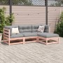 Gartensofa-Set 4-teilig aus massivem Douglasienholz von vidaXL, Gartensets - Ref: Foro24-3299379, Preis: 220,12 €, Rabatt: %