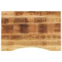 Gebogene Schreibtischplatte mit rauem Mangoholz 100x60x2,5 cm von vidaXL, Schreibtischzubehör und Produkte - Ref: Foro24-3701...