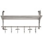 Luggage rack with aluminum wall hangers by vidaXL, Hat and coat racks - Ref: Foro24-357832, Price: 106,43 €, Discount: %