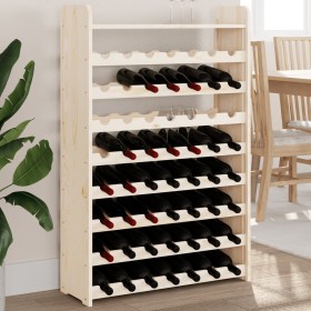 Weinregal mit Tischplatte aus Kiefernholz, 72,5 x 25 x 111,5 cm von vidaXL, Weinregale - Ref: Foro24-4007562, Preis: 62,01 €,...