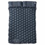 Colchón de camping autoinflable con almohadas 2 personas gris de vidaXL, Colchones de aire - Ref: Foro24-4007099, Precio: 87,...