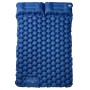 Colchón de camping autoinflable con almohadas 2 personas azul de vidaXL, Colchones de aire - Ref: Foro24-4007103, Precio: 77,...