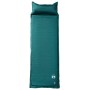 Colchón de camping autoinflable con almohada 1 persona verde de vidaXL, Colchones de aire - Ref: Foro24-4007136, Precio: 59,3...