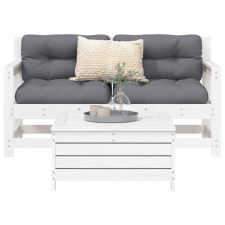 Garden sofa set 3 pieces solid white pine wood by vidaXL, Garden sets - Ref: Foro24-3250761, Price: 218,99 €, Discount: %