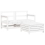 Garden sofa set 3 pieces solid white pine wood by vidaXL, Garden sets - Ref: Foro24-3250761, Price: 218,99 €, Discount: %